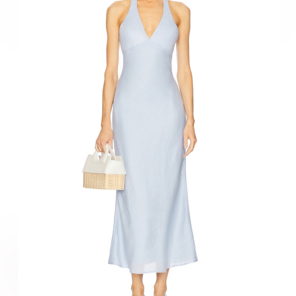 NWT Bardot Paola Halter Midi Dress